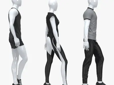  Sport suit set mixed 6 model 