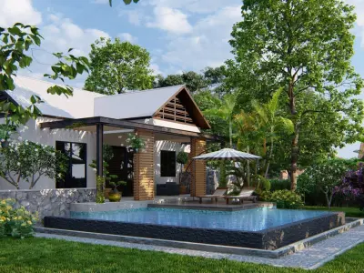 SCENE LUMION 11 5 AND ABOVE POOL BY YOGA4ARCH 3D model