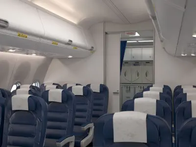  Boeing 737 Cabin 