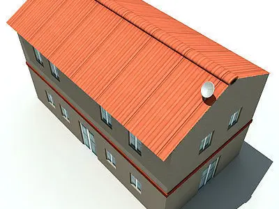 Residence Apartment Building 53 3D model