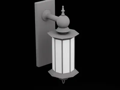 Wall Lamp Furniture 3D model buy