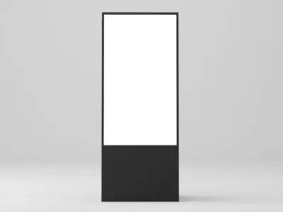 Display machine 3d model Low-poly 3D model