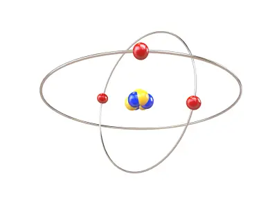 Lithium Chemical Element v2 002 Low-poly 3D model