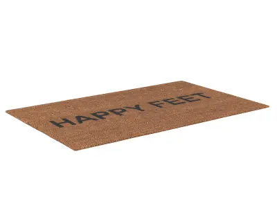  Happy Feet Door Mat 3D model