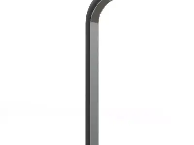 Modern Exterior Standing Lamp 3D Model 3D model