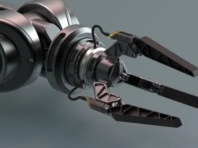 Robotic arm 3D model