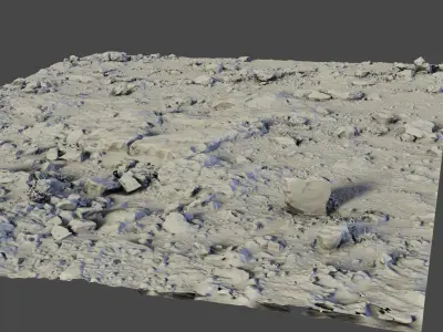 Gravelsand05 3D model
