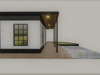 Small house 3D model