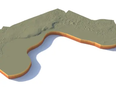 Perth City Australia 3D model