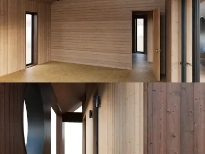 Barn house 06 3D model