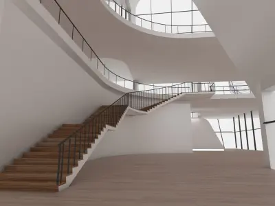 VR art Gallery 5 3D model