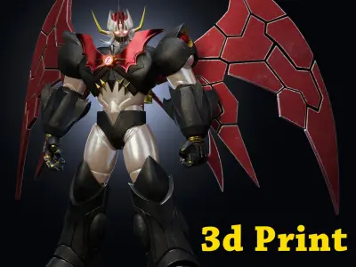 Mazinkaiser robot with armor 3D model