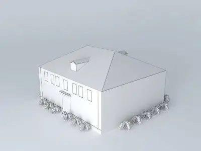 Riga Ieriku street 11 Free 3D model