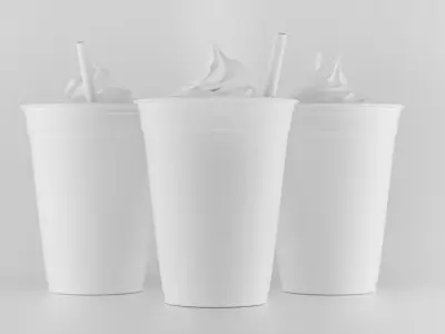 Milk Shake 3D model