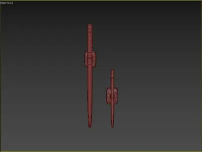 RH THADDEUS sconce 3D model