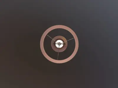 Table Lamp Game Ready Low-poly 3D model