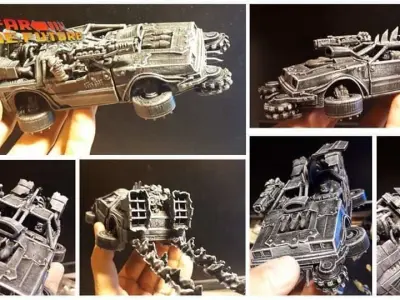 DeLorkean Time Masheen 3D print model