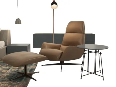 Softland Lema Bed 3D model