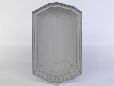Small lamp1 Low-poly 3D model