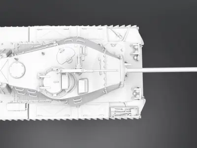 M41 Walker Bulldog Scale model 3D print model