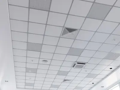 Ceiling system Armstrong 3D model