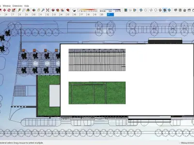 Sketchup Cultral Center G5 3D model