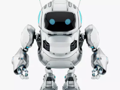 HUGE CUTE ROBOT I 3D model