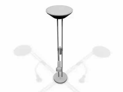Standing living room lamp 3D model