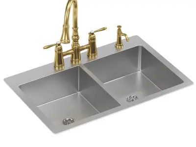 MOEN kitchen sink GS202684 3D model