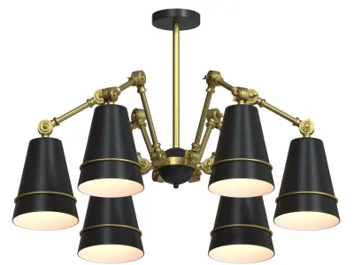 Ceiling chandelier 8035-19 LM-6-47548 3D model