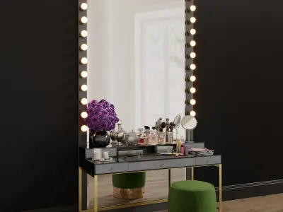 Dressing Table 02 3D model