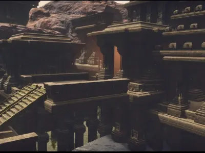 Ancient-Temple 3D model