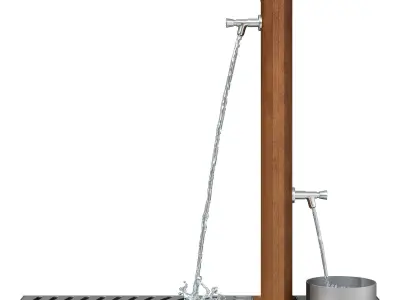 Drinking fountain Fuente from Artformurban 3D model