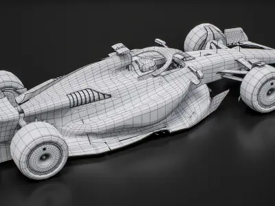  F1 McLaren MCL38 2024 Formula 1 Race Car 