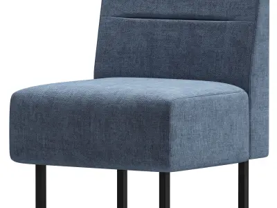 Armchair Sandge Textile 3D model