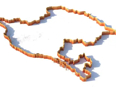 Mecca Saudi Arabia 3D model