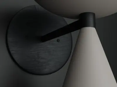 The Molto Wall Lamp Sconce 3D model