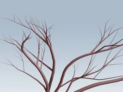 Tree of Steven Universe without leave 3D model