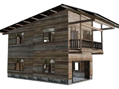 Thai House-02 3D model