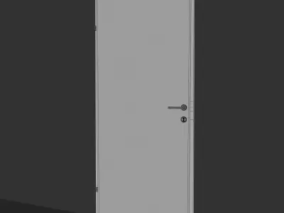 Interior Door 3D model buy