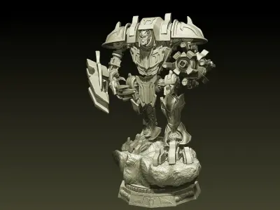 Robot Grimdark 3D print model