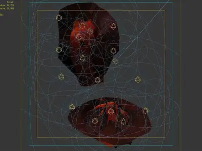 Not Zhoushan - Volcano - Magma Mouth 06 3D model