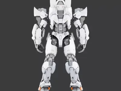 Silver Phantom 3D model
