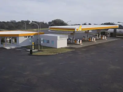 Gas Station - Unreal project 3D model