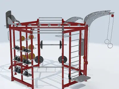 Training Center Machine CT-8100 3D model