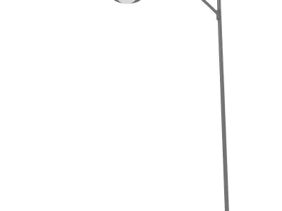 Streetlight street lamp 3D model