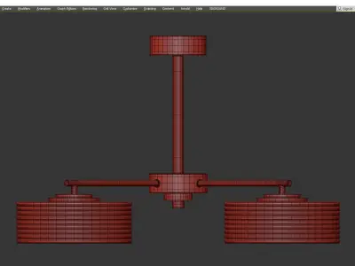 CEILING CAPRI chelsom Low-poly 3D model