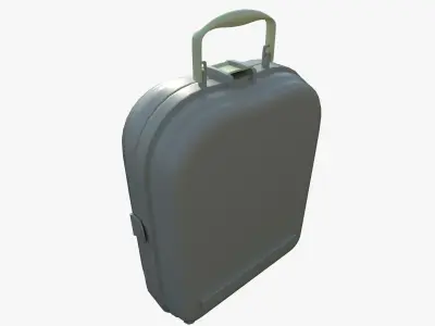 Cartoon Style Stylized Radio Sunnylife Radio Gray Edition 3D model
