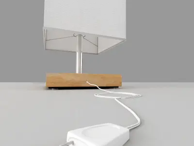 elegant stylish lamp 3D model