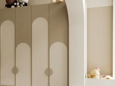 Kids Playing Room 3D model